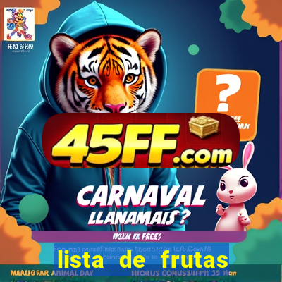 lista de frutas nativas do brasil